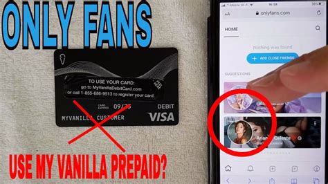 how to use prepaid card on onlyfans|Can You Use Paypal, Visa Gift Card, Or。